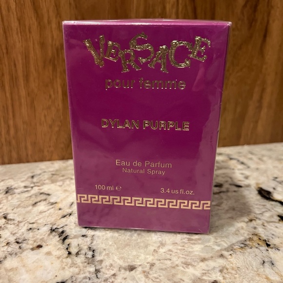 Versace Other - Versace Dylan Purple Eau de Parfum - Purple with Gold Accents